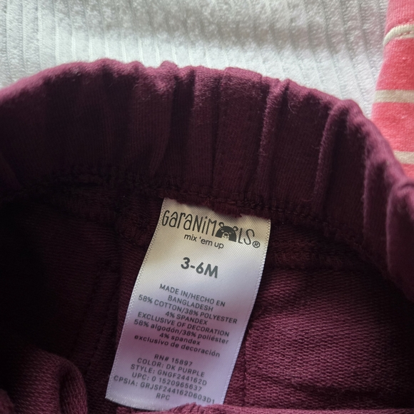 Garanimals Baby Pants Set - Purple and Pink - Picture 3 of 4